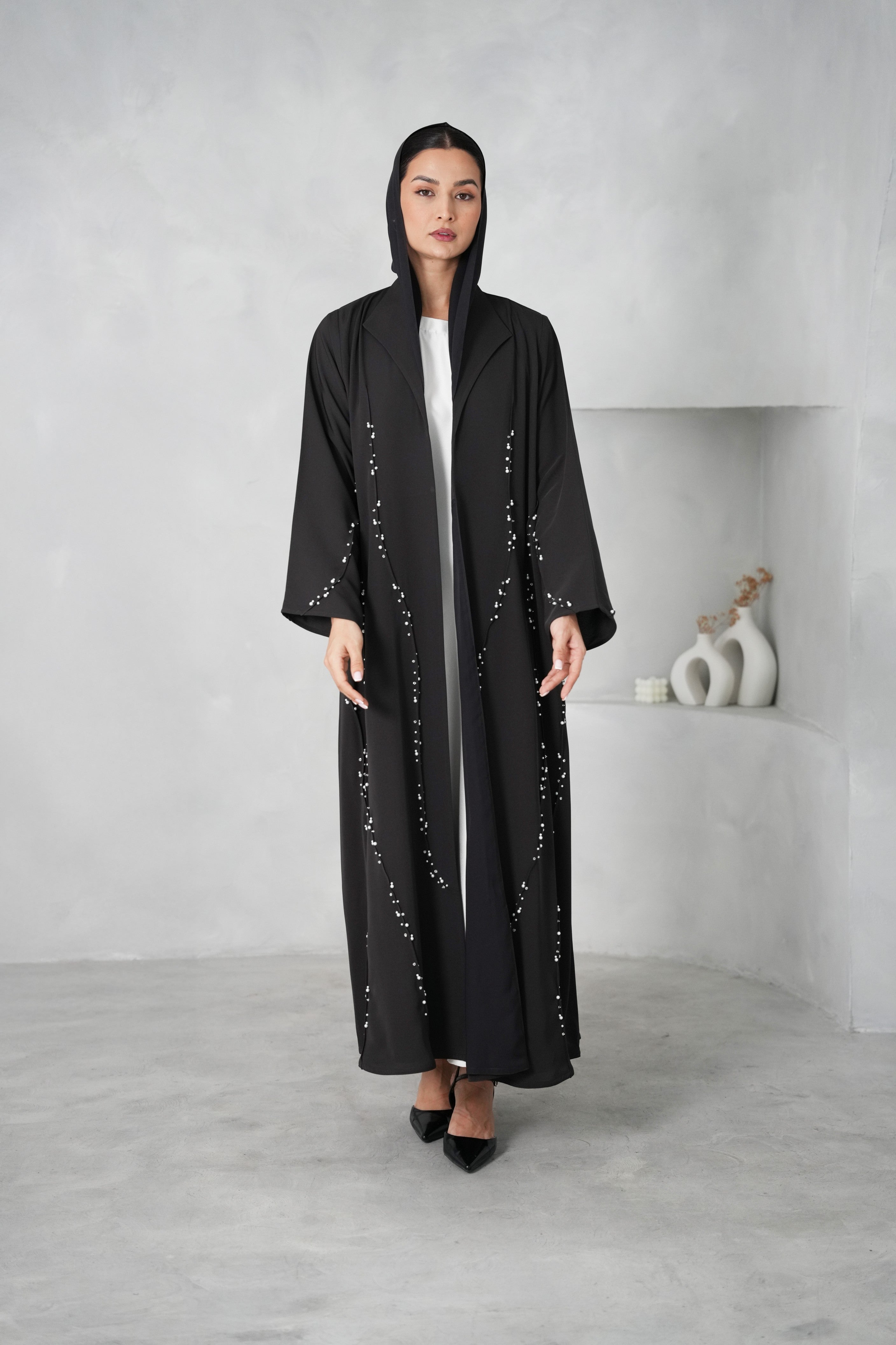 FAYE Internet Fabric Abaya FM 1108