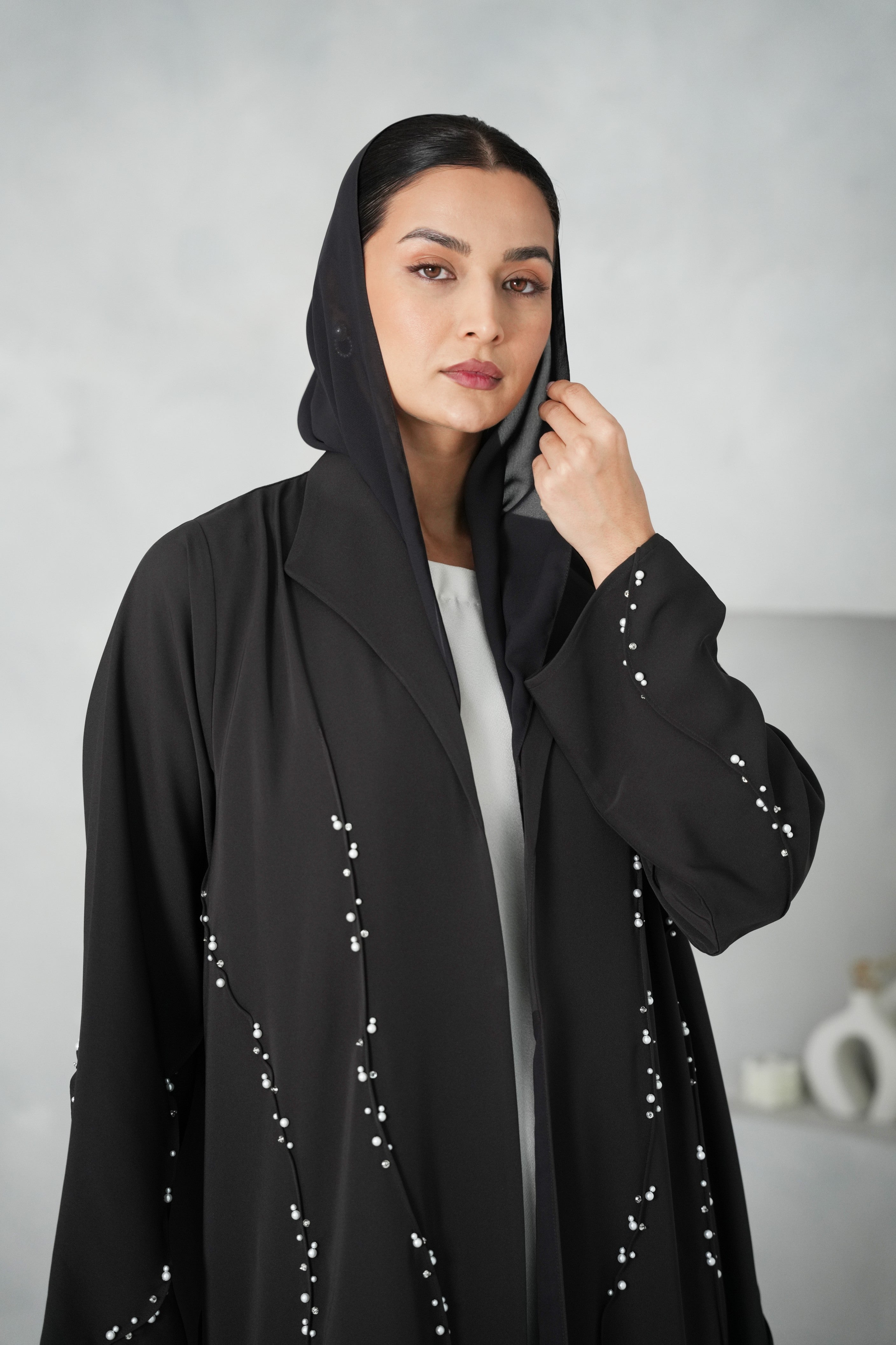 FAYE Internet Fabric Abaya FM 1108
