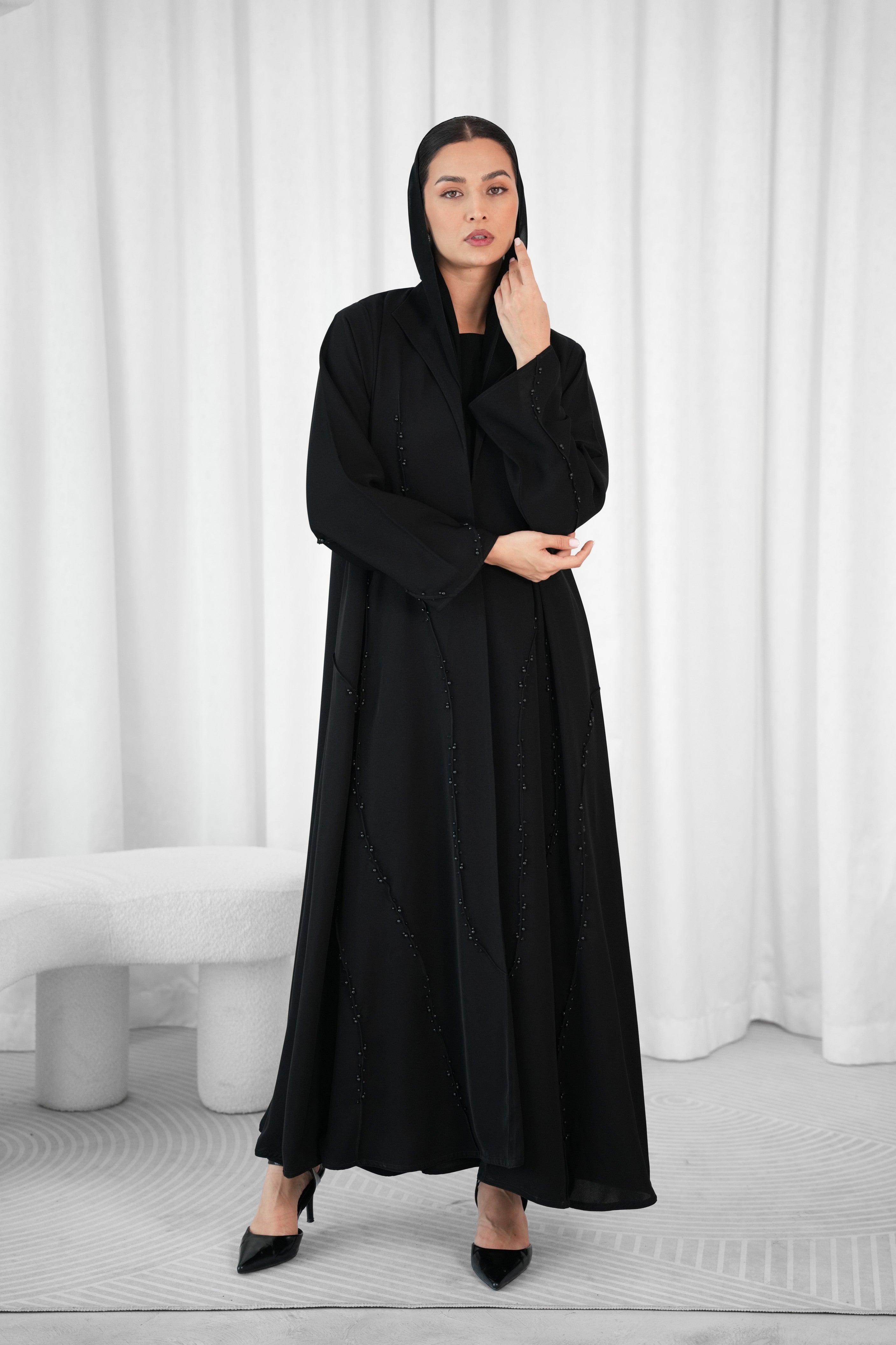 FAYE Internet Fabric Abaya FM 1108